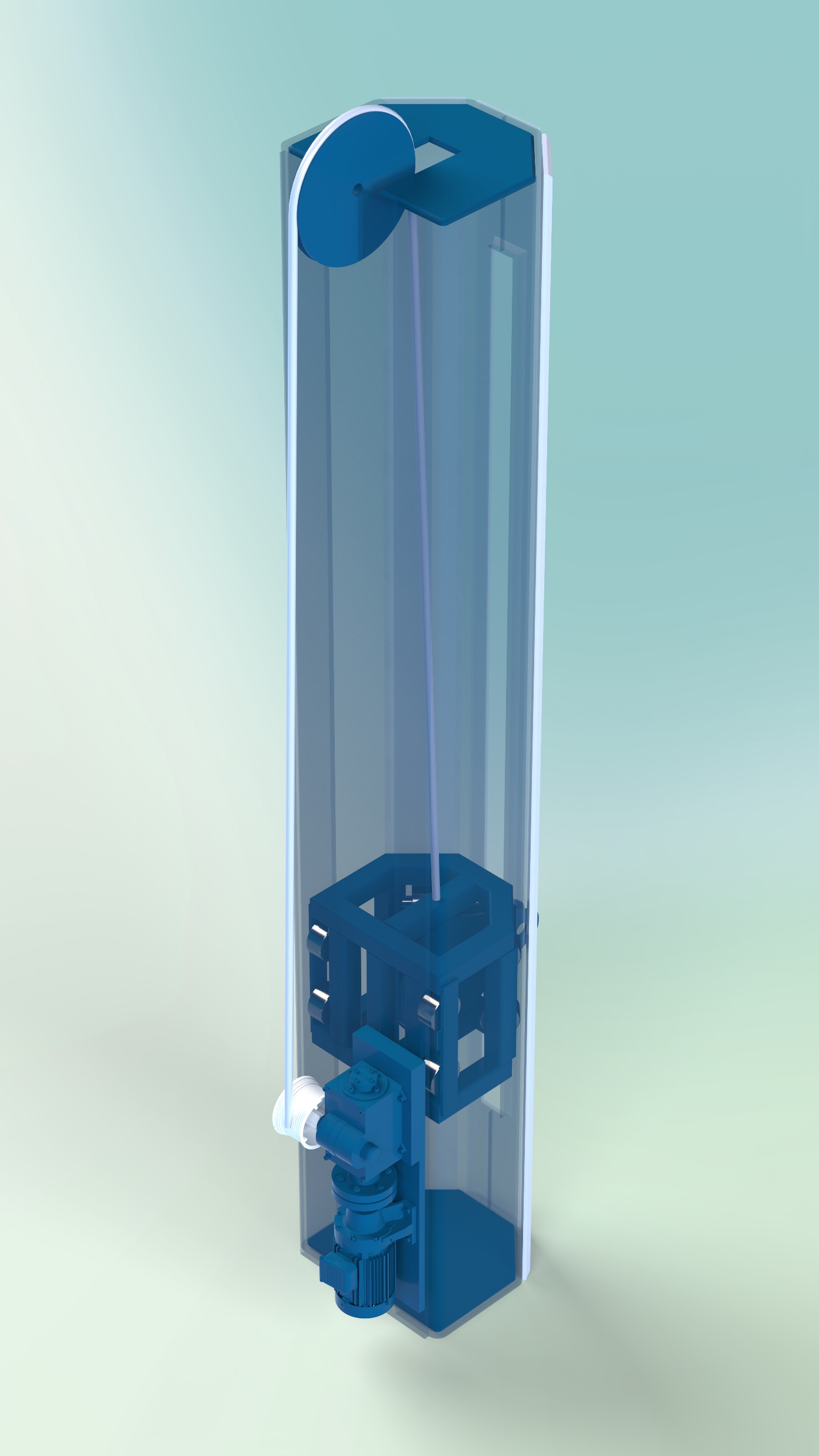 AHCDP - Kettingaandrijving close-up