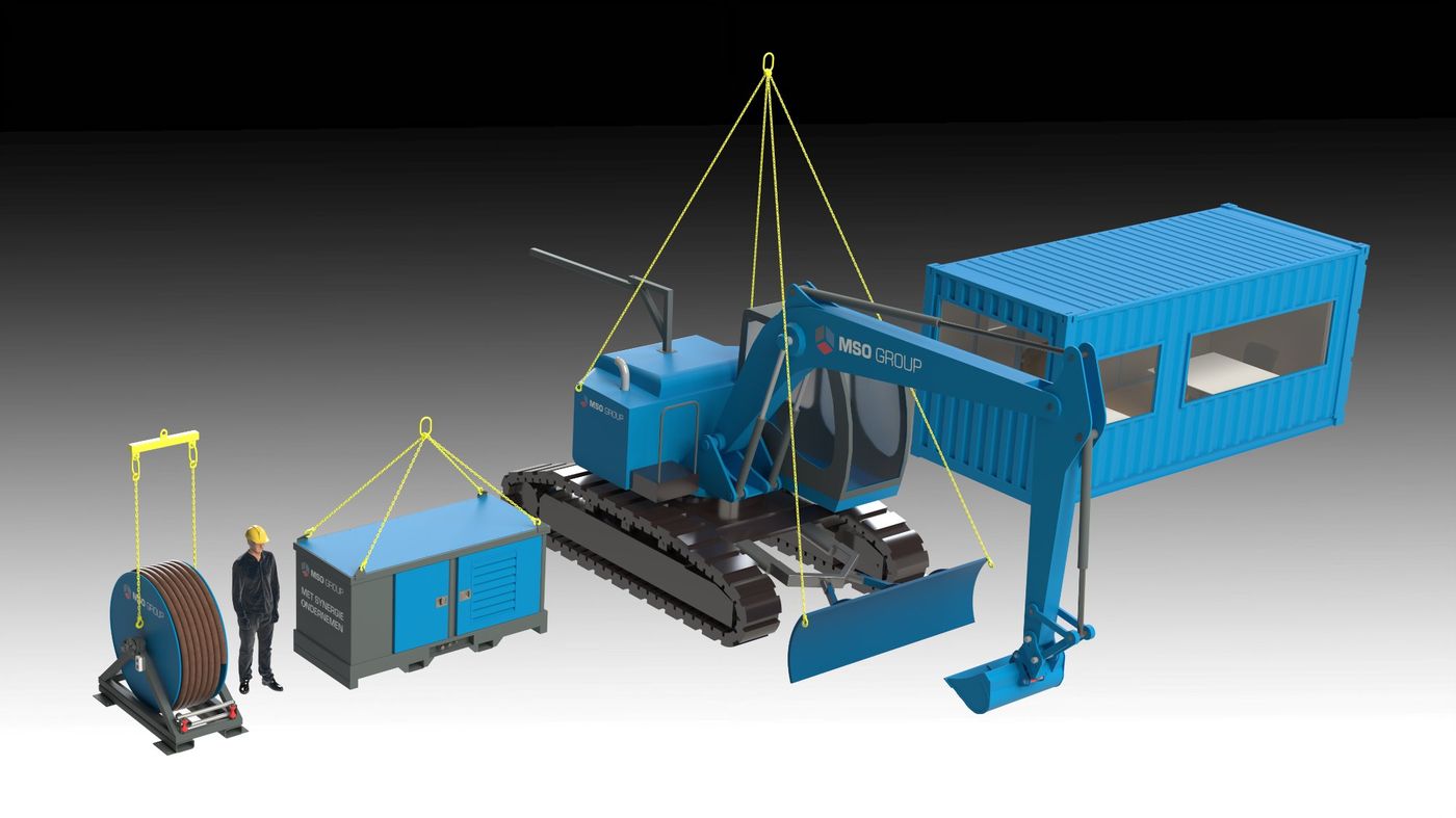 Compleet systeem - 3D visualisatie