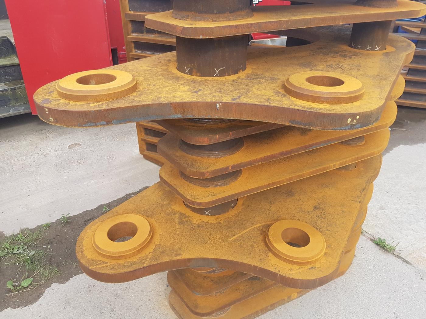 Puinbak 2m³ - Detail bevestigingspunten