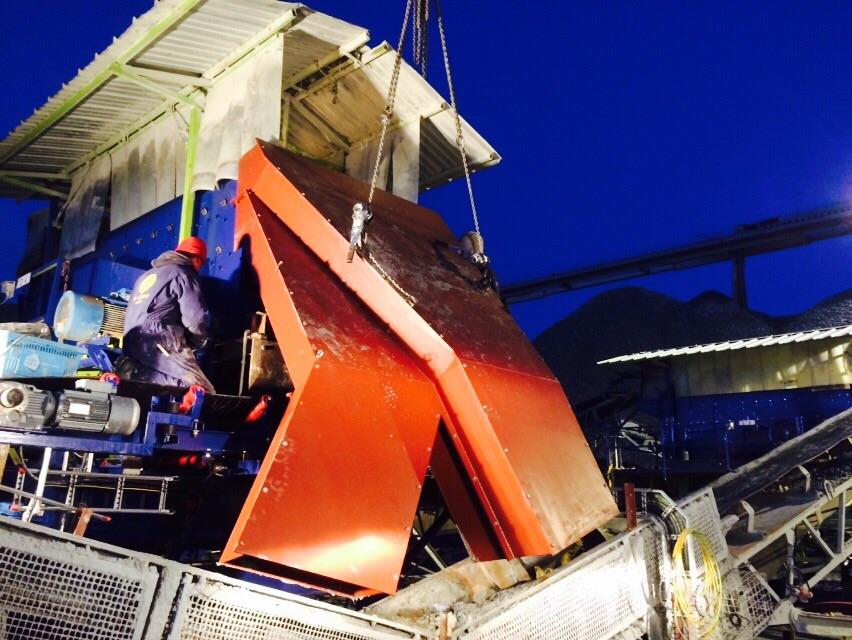 Graniet Uitloopscheider