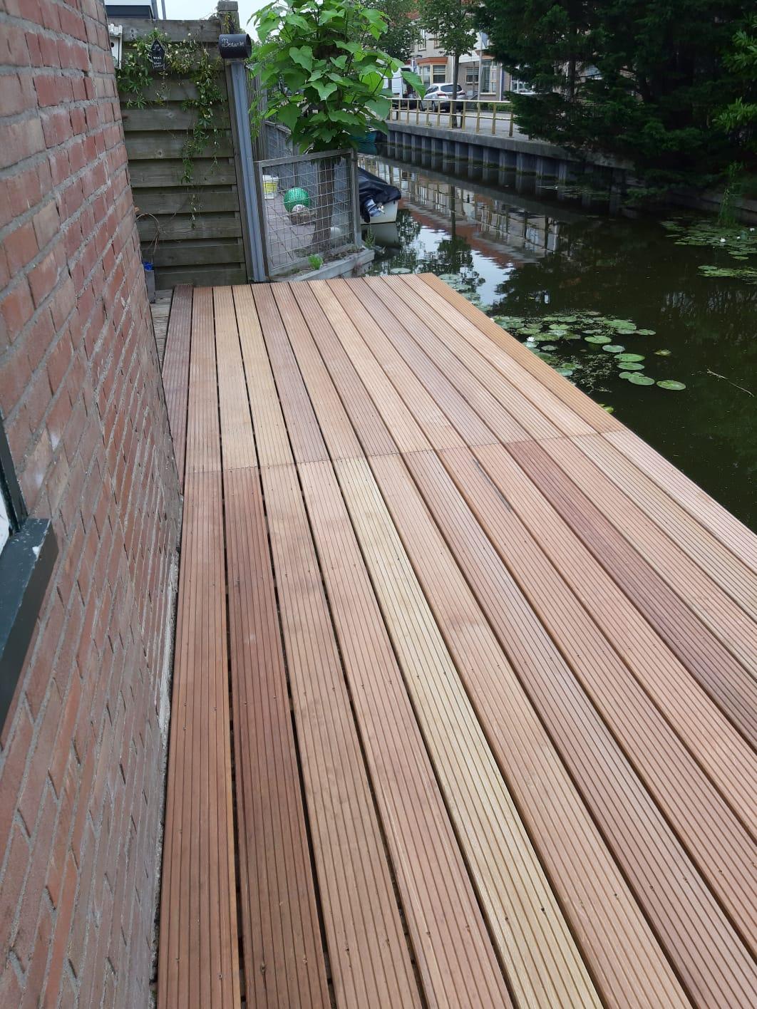 Vlonder eindresultaat - zijde 1