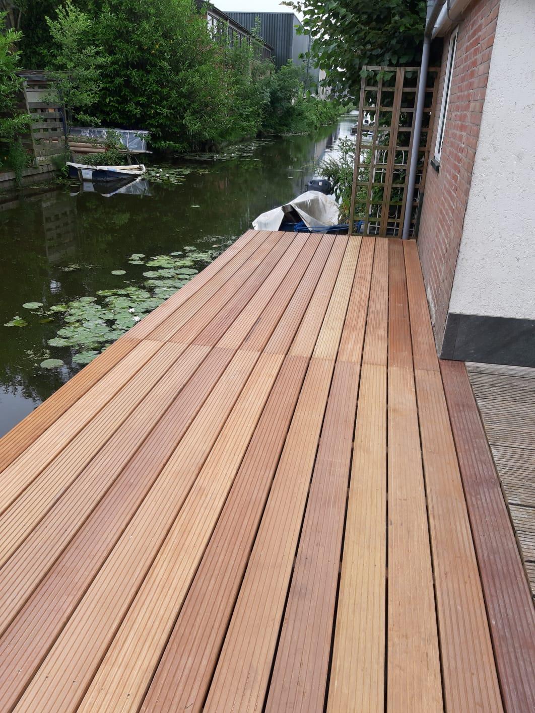 Vlonder eindresultaat - zijde 2