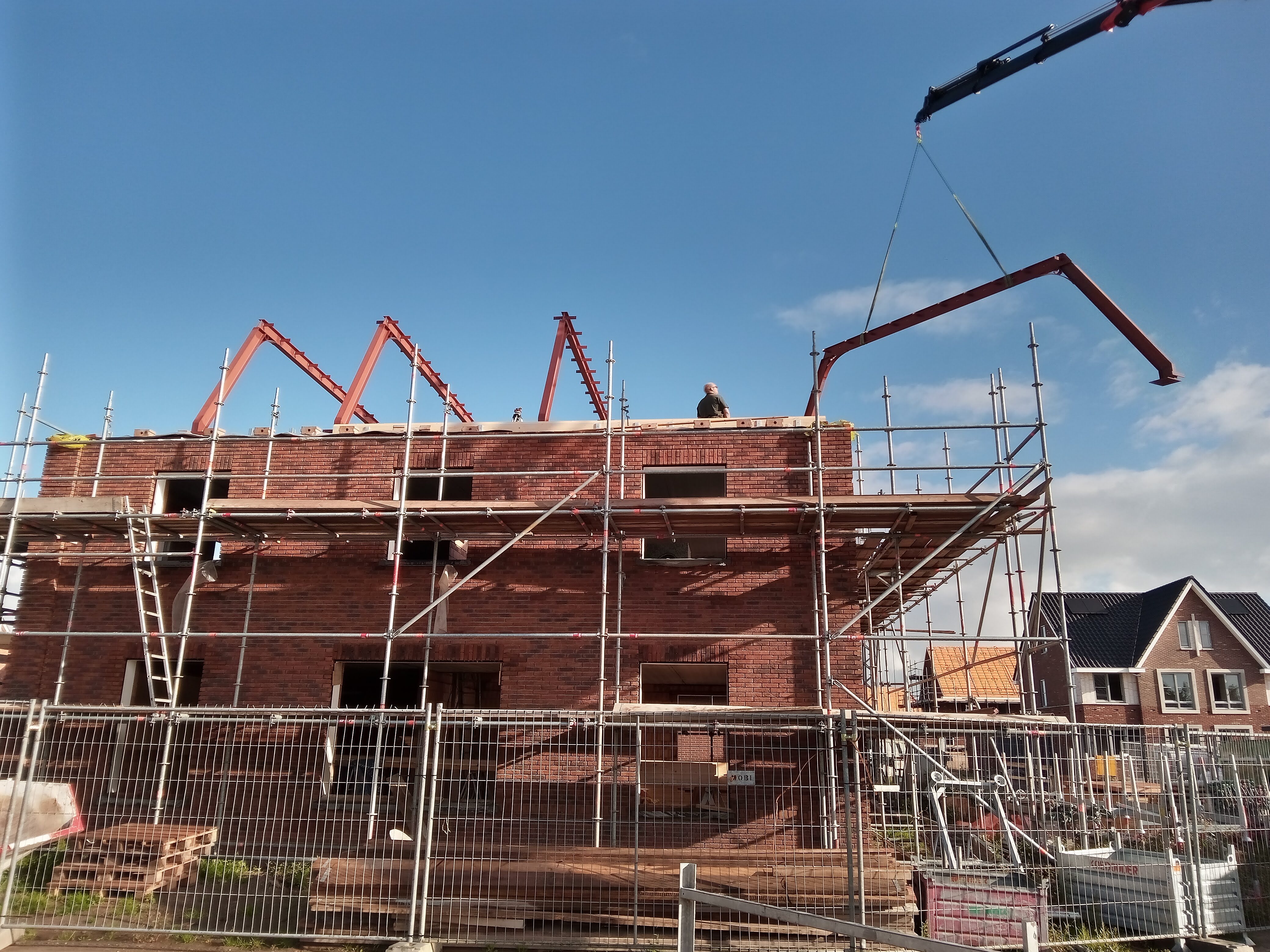 Zolder 10×10m - eindresultaat constructie